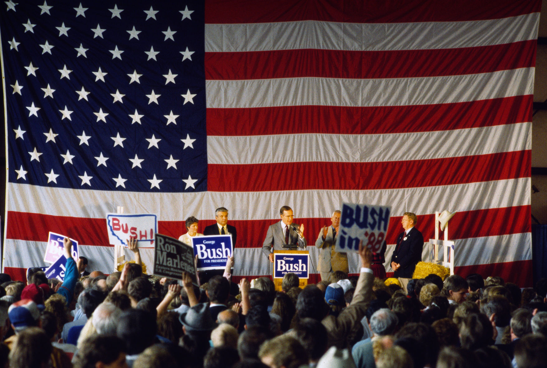 Bush in Billings